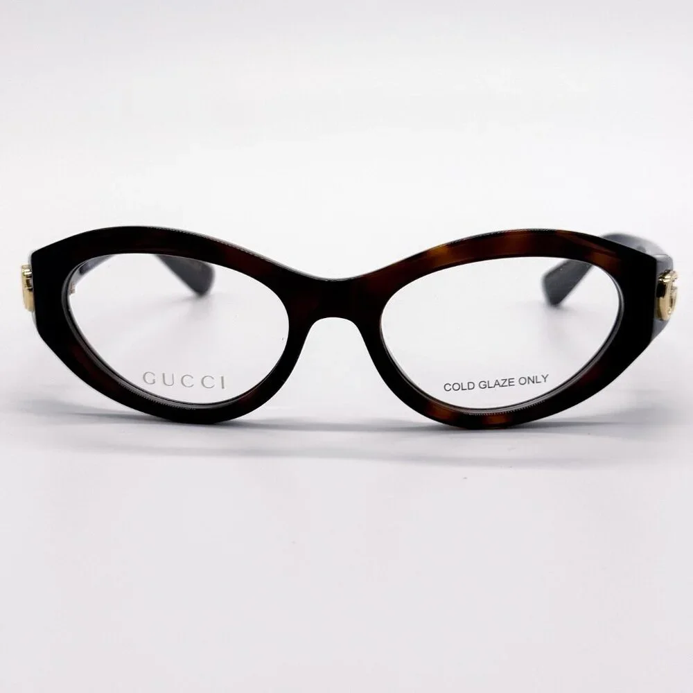 NEW GUCCI GG1405O 002 HAVANA WOMEN EYEGLASSES GUCCI